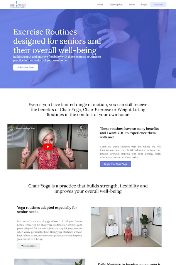 responsive-membership-website-template